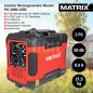 Preview: MATRIX Notstromaggregat Stromerzeuger Stromgenerator Inverter Benzin PG2000i-USB  