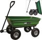 Preview: GÜDE Gartenwagen GGW 250 Abfallwagen Laubsammler Bollerwagen 75 Liter bis 250kg 