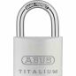 Preview: ABUS TITALIUM Hangschloss 64TI/40 Lock-Tag Vorhängeschloss Bügelschloss 