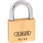 Preview: ABUS Messing Hangschloss 85/40 Lock-Tag Vorhängeschloss Bügelschloss 