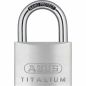 Preview: ABUS TITALIUM Hangschloss 64TI/60 Lock-Tag Vorhängeschloss Bügelschloss 