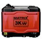 Preview: MATRIX Inverter Notstromaggregat Stromerzeuger Benzin 3300W PG3000i-USB 149cm³ 