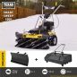 Preview: TEXAS Smart Sweep 1000 SET 100cm Kehrmaschine Benzin Schneeschieber Laubsammler 