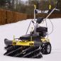 Preview: TEXAS Smart Sweep 1000 SET 100cm Kehrmaschine Benzin Schneeschieber Laubsammler 