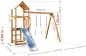 Preview: SOULET Spielturm Noumea Kinder Klettergerüst Schaukel Rutsche Spielplatz 