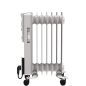 Preview: GÜDE Ölradiator 1500 Watt OR 1500-7 Eco mobile Heizung Heizer Thermostat 7 Rippen 