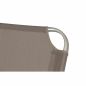 Preview: SIENA GARDEN Alu-Dreibeinliege XXL Dreibeinliege taupe, Gestell Aluminium silber 