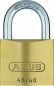 Preview: ABUS Messing-Hangschloss 45/40, 4er Pack, Größe: 40 mm ***NEU*** 