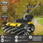 Preview: TEXAS Smart Sweep 1000 SET 100cm Kehrmaschine Benzin Schneeschieber Laubsammler 