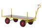 Preview: RAVENDO TW 1500 LOW Transportwagen Magazinwagen Plattformwagen 0,7x1,5m 600kg  