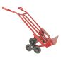 Preview: TRESTLES Treppen Sackkarre Treppensteiger Transportkarre Profi 250kg S01HS rot 