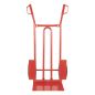 Preview: TRESTLES Sackkarre pannensicher Transportkarre Stapelkarre Profi 250 kg S01 rot 