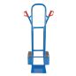 Preview: TRESTLES Profi Sackkarre robust mit Treppenrutsche Vollgummireifen 250kg S04blau 