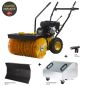 Preview: TEXAS Handy Sweep 690TG 3in1 212ccm Kehrmaschine Benzin mit Schneeschild 60cm 