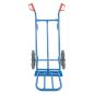 Preview: TRESTLES Profi Sackkarre klappbar Treppensteiger Transportkarre 200kg S20 blau 