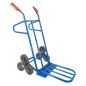 Preview: TRESTLES Profi Sackkarre klappbar Treppensteiger Transportkarre 200kg S20 blau 