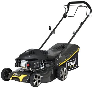 TEXAS Rasenmäher Benzin mit Antrieb Smart 4210TR Radantrieb Mulchkit Fangkorb 