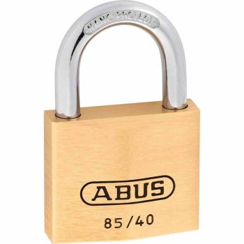 ABUS Messing Hangschloss 85/40 Lock-Tag Vorhängeschloss Bügelschloss 