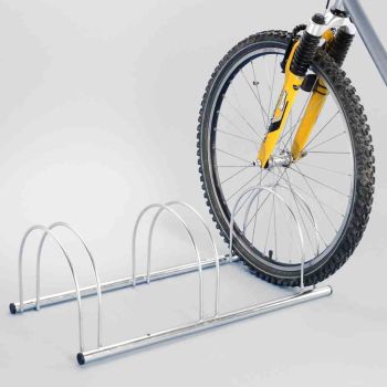 MOTTEZ Fahrradständer 3-Plätze 720 x 330 x 250 mm, Radständer, Velohalter 