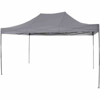 SIENA GARDEN Allrounder Pavillon Faltpavillon 300 x 450 cm rechteckig grau 