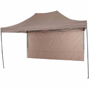 SIENA GARDEN Allrounder Pavillon Faltpavillon 300 x 450 cm rechteckig taupe 