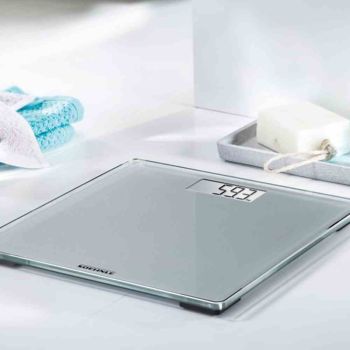 SOEHNLE Personenwaage "Style Sense Compact 300" Waage, Wiegegerät, Silber 