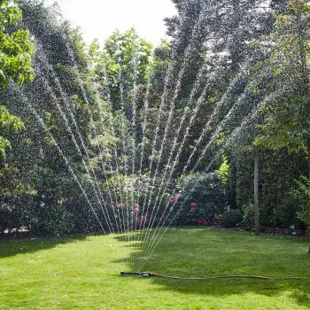 SIENA GARDEN Viereckregner 2200 Rasensprenger Rasensprinkler Grün 220 m² 6-17m 