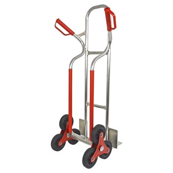 TRESTLES Sackkarre Treppensteiger Alu Aluminium Transportkarre 200kg S04HS Alu 