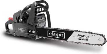 SCHEPPACH CSP50 Benzin Kettensäge 45cm ProCut Schwert Motorsäge 2,45 PS Baumsäge 