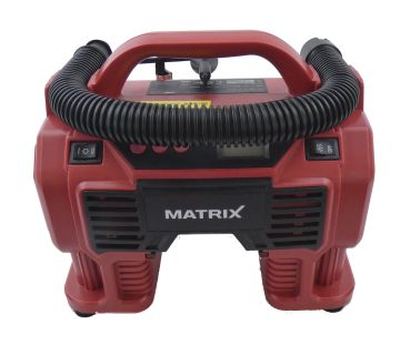 MATRIX AC 20V Akku Kompressor Minikompressor Akkuluftpumpe Solo *2.WAHL* 