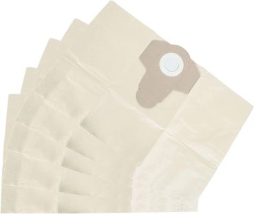 SCHEPPACH 5x Papierfilter Filtersäcke Filter Staubbeutel für ASP 50 Kesselsauger 