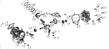 MATRIX Ersatzteil Ölsensor für Benzin Stromerzeuger Stromgenerator IG 2000i 