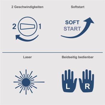 Scheppach Kapp und Gehrungssäge HM90MP Zugsäge Multi Kappsäge für Holz Alu Stahl Multifunktionssägeblatt|2 Geschwindigkeiten|Softstart