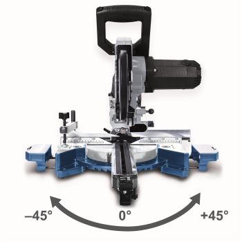 Scheppach Kapp und Gehrungssäge HM90MP Zugsäge Multi Kappsäge für Holz Alu Stahl Multifunktionssägeblatt|2 Geschwindigkeiten|Softstart