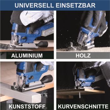 Scheppach Akku Stichsäge 20V 5 Schnittwinkel 25,4mm Hub BC-JS254-X ohne Akku 