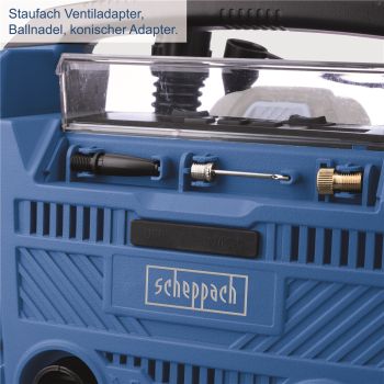 Scheppach AirForce 6 Akku Druckluft Kompressor 10 bar 230 12 20V Hybridbetrieb 