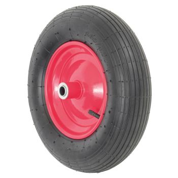 Matrix Schubkarre 100l 250kg Luftrad Bauschubkarre Scheibtruhe rot 