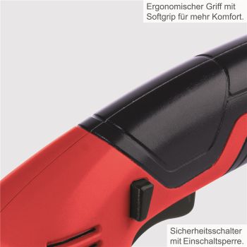 Scheppach Grasschere Strauchschere Akku Rasenschere GHS 7.2 2in1 7,2V 1,3Ah 