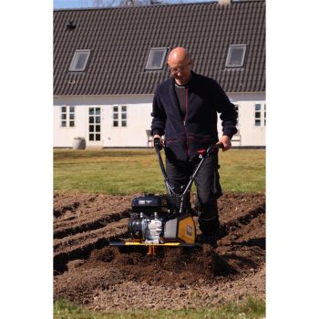 TEXAS Benzin Gartenfräse Motorhacke Bodenhacke Lilli 535TG Set mit Pflug + Räder 