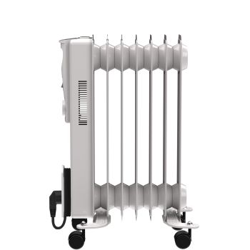 GÜDE Ölradiator 1500 Watt OR 1500-7 Eco mobile Heizung Heizer Thermostat 7 Rippen 