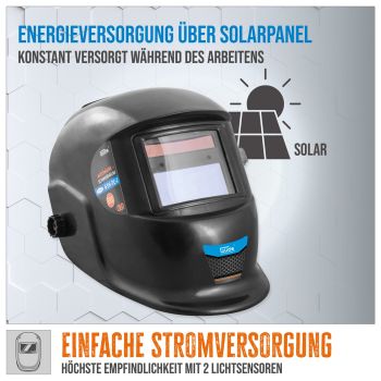 GÜDE automatischer Schweißhelm Schweißmaske Schweißschild GSH-TC-2 