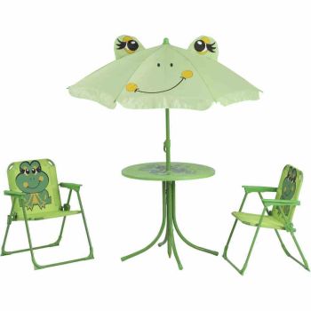 SIENA GARDEN 672614 Froggy Kindersitzgruppe 4 tlg. ***NEU*** 