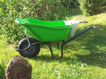 HAEMMERLIN Profi Gartenschubkarre Pick Up Schubkarre Schiebkarre 110l 160kg 