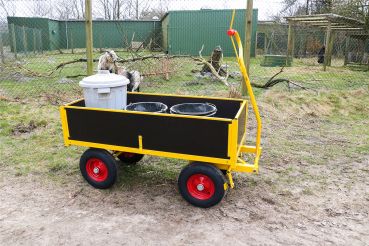 RAVENDO TW 1500 LOW Transportwagen Magazinwagen Plattformwagen 0,7x1,5m 600kg  