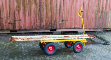 RAVENDO TW 1500 Transportwagen Magazinwagen Plattformwagen 0,7x1,5m 1200kg  