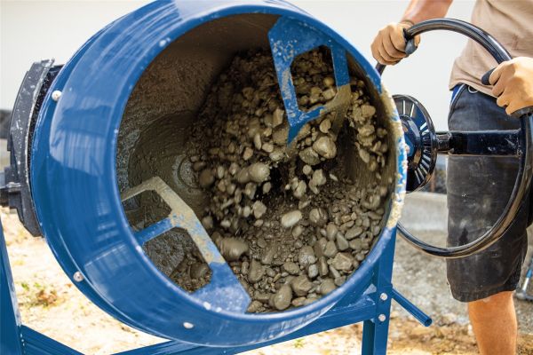 SCHEPPACH SET Mix 140 L Betonmischer Mörtelmischer inkl Siebtrommel Kompostsieb 