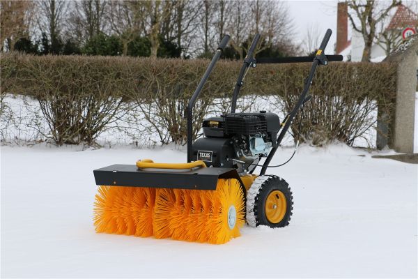 TEXAS Kehrmaschine Benzin Schneefräse Handy Sweep 650TGE E-Start 212ccm 5,7PS 