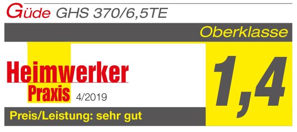 GÜDE Holzspalter Brennholzspalter liegend Spalter 4t Tonnen 230V GHS 370/4TE 