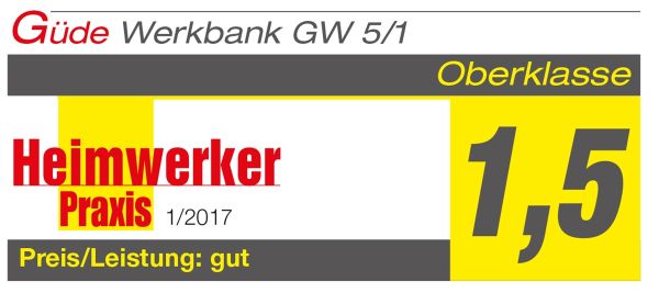 GÜDE Werkstatteinrichtung Werkstattwagen Werkbank Werkzeugschrank GW 5/1 