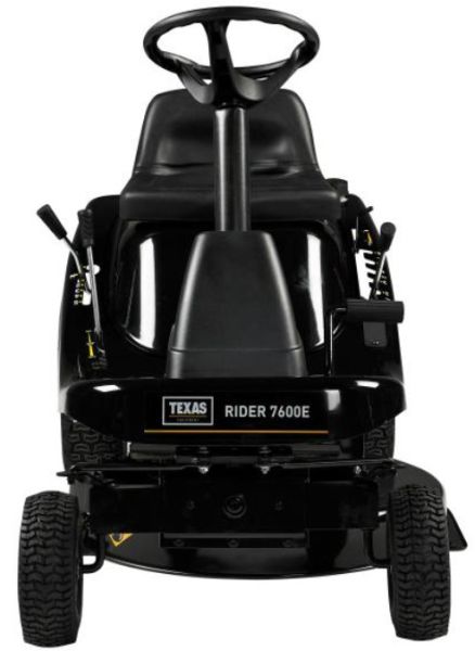 TEXAS Rasenmäher Traktor Rasentraktor Aufsitzmäher Benzin Rider 7600E 2in1 